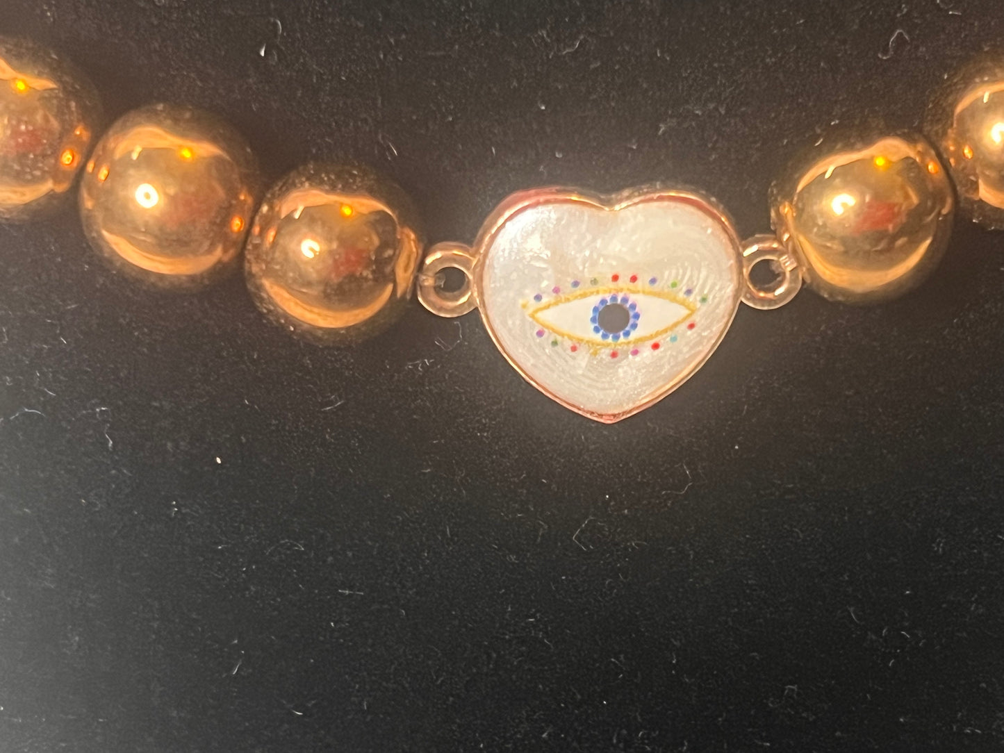 10mm Copper Hematite Necklace – Stress Relief & Energy Balance