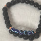6mm Black Onyx & Copper Evil Eye Bracelet – Strength & Protection