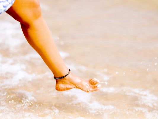 Divine Footprint Anklet